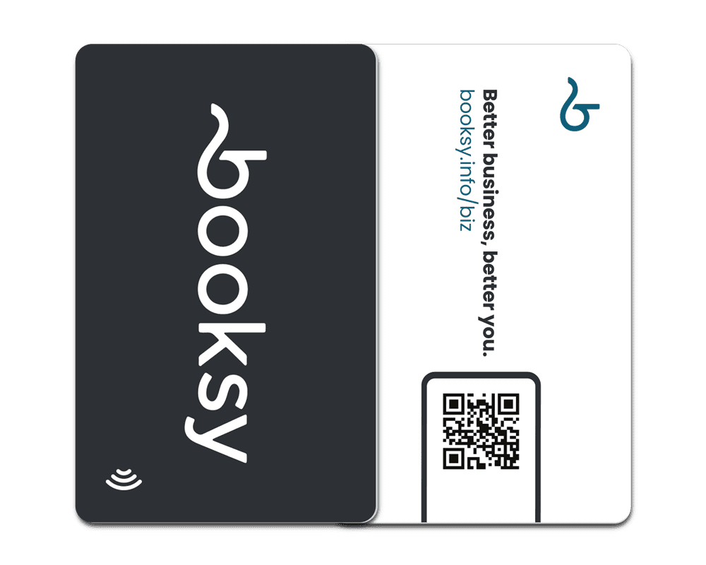 Booksy - Contactless Business Card