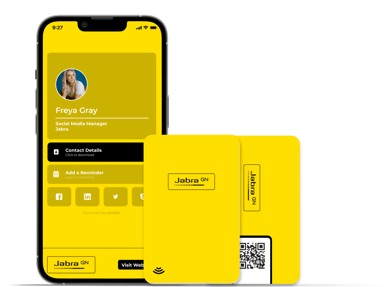 corporate digital business card