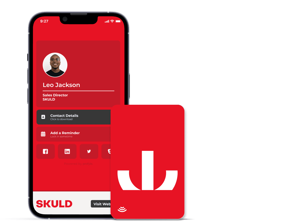 digital business card for enterprise