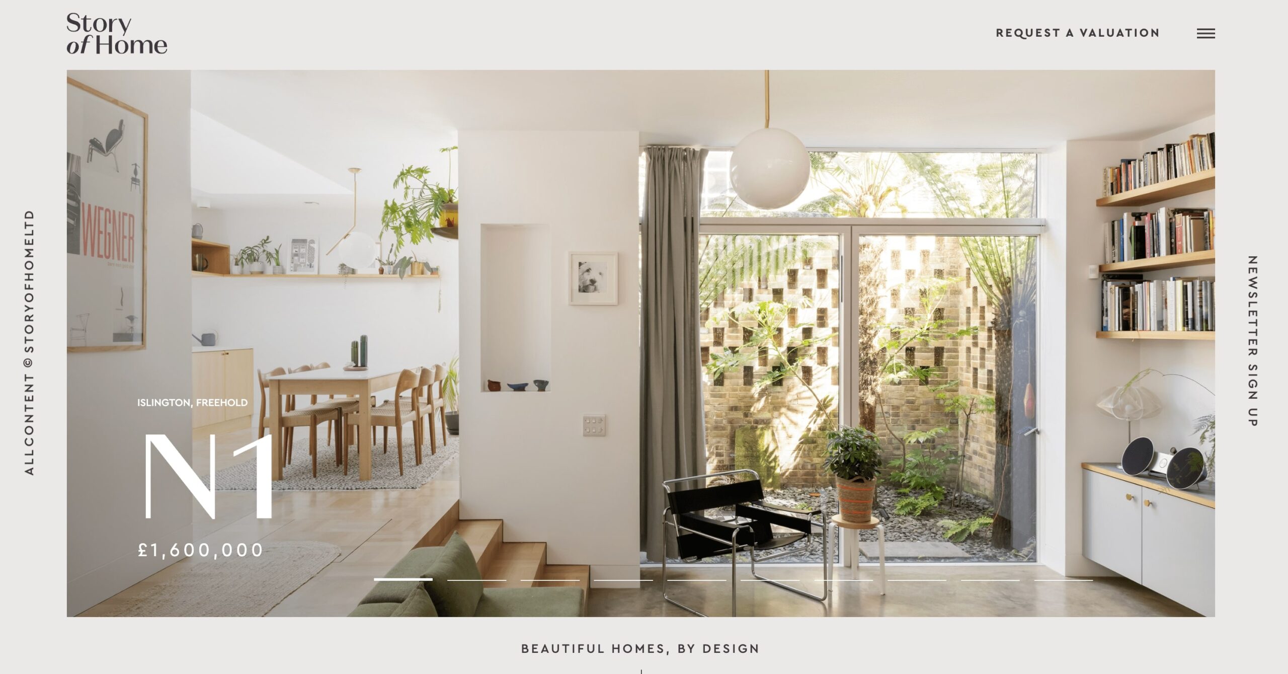 Story of Home real estate brand