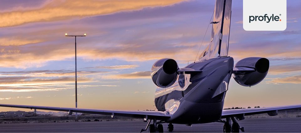 an airplane