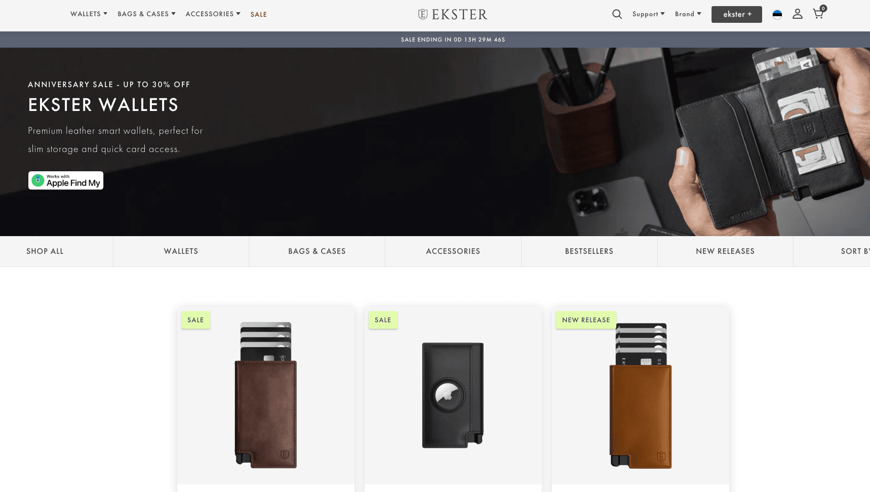 Leather wallets
