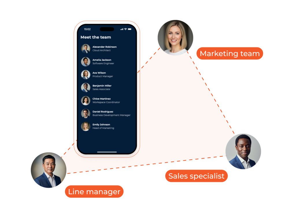 The networking effect inside a team